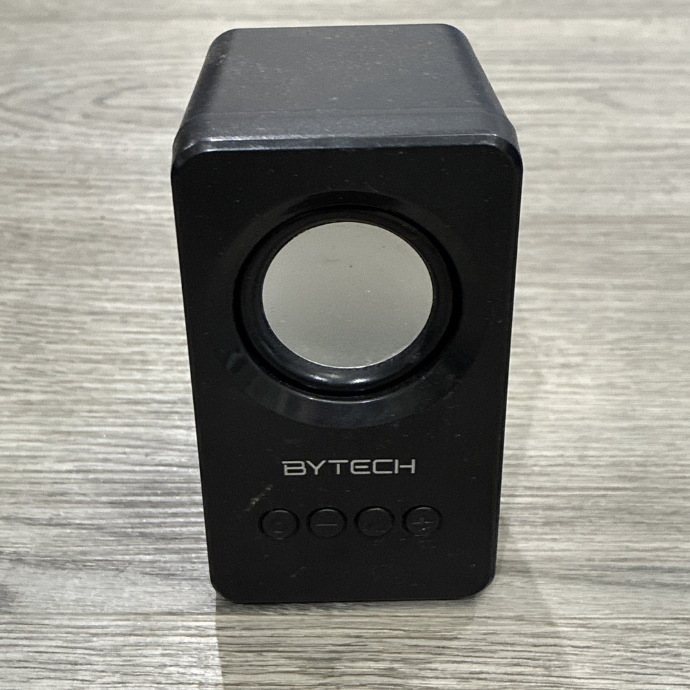Black BYTECH Mini Wireless Bluetooth Speaker